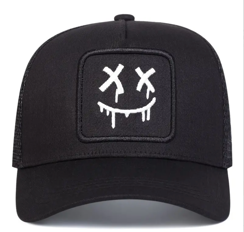 Unisex Trucker Cap with Adjustable Buckle Closure