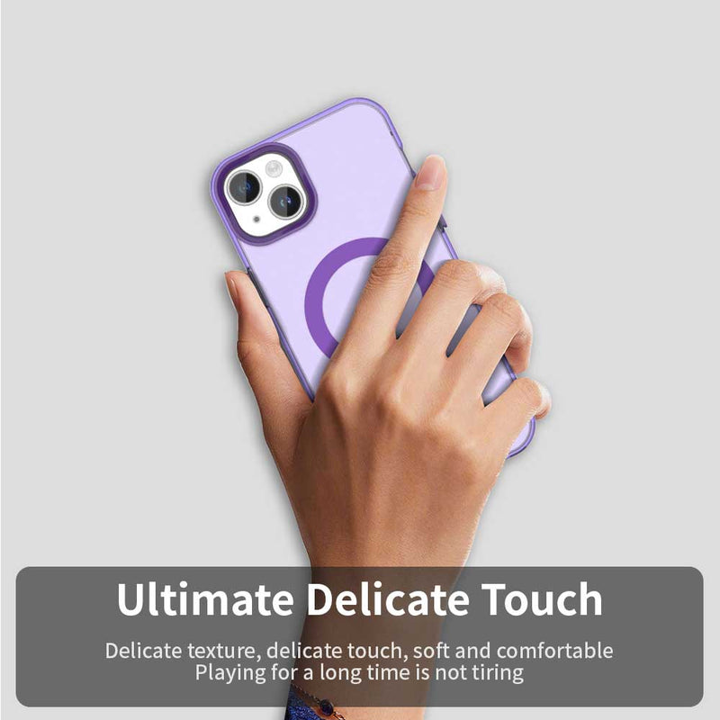 Phone Case for iPhone 15, Compatible with Magsafe,Shockproof Magnetic Case Cover