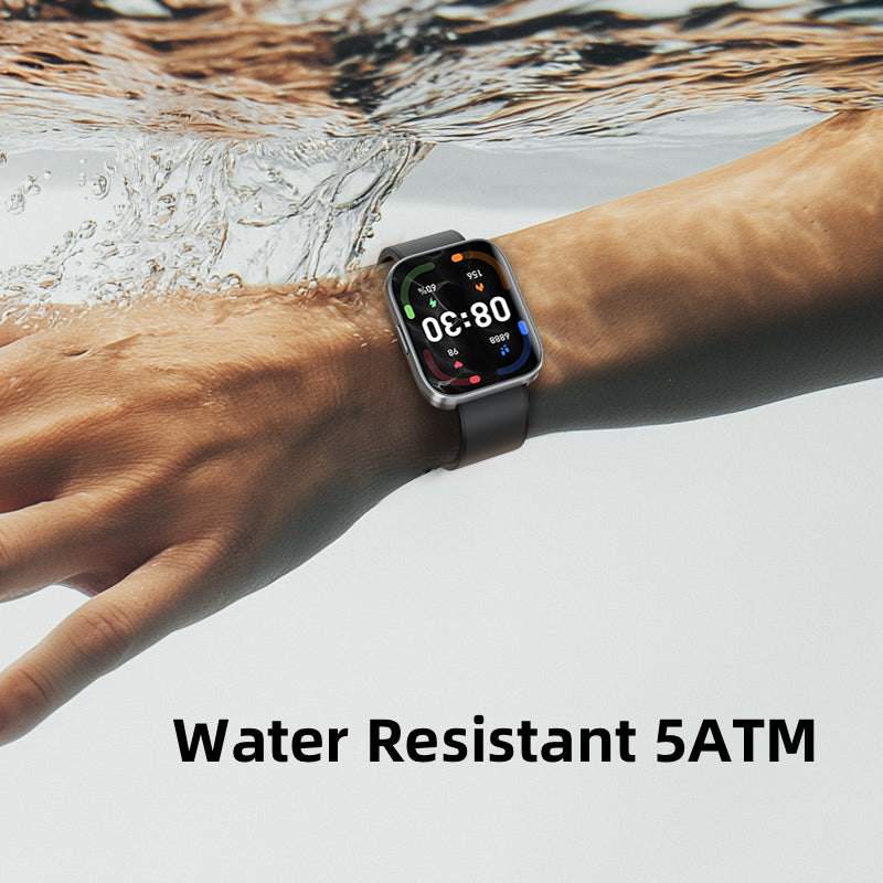 QCY Urban GS S9 Smart Watch, 1.95" AMOLED, GPS, 5ATM Waterproof