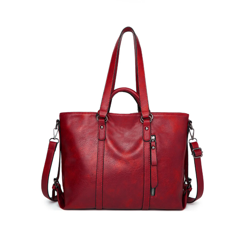 Women's Vintage Soft Leather Crossbody Handbag