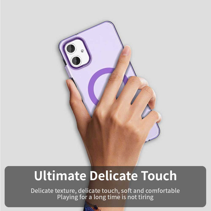 Phone Case for Samsung Galaxy A06 4G, Compatible with Magsafe, Shockproof Magnetic Case Cover