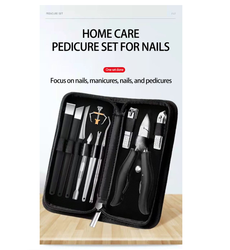 Nail Clipper Set For Paronychia Home Pedicure Tool Portable Manicure Knife
