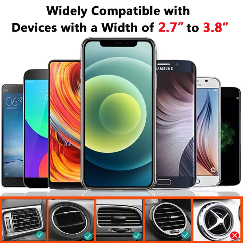 Gravity Car Phone Mount Hands Free One Handed Cell Phone Holder