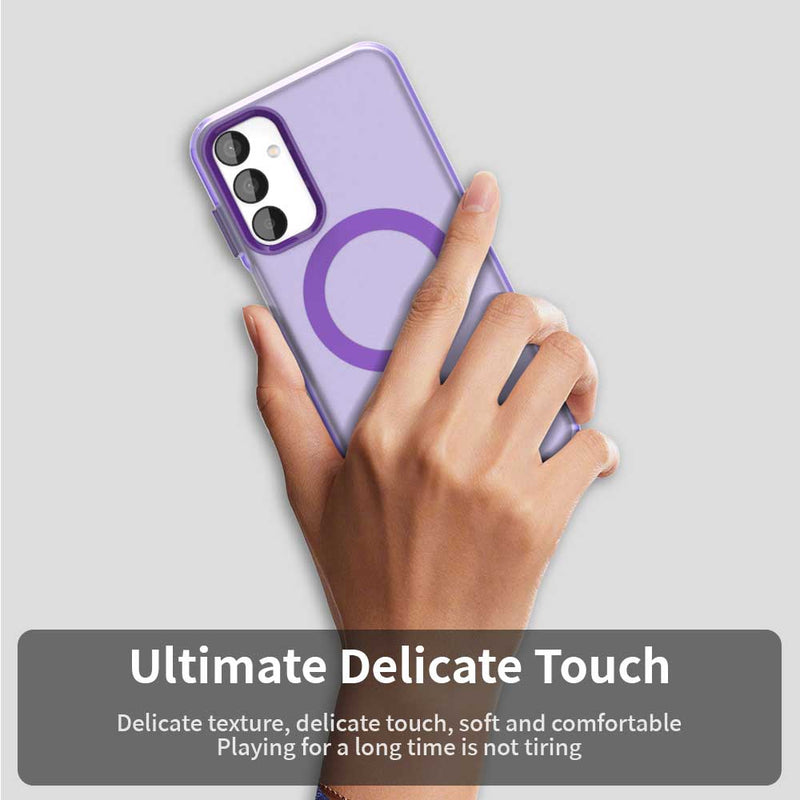 Phone Case for Samsung Galaxy M15 5G Prime, Compatible with Magsafe,Shockproof Magnetic Case Cover