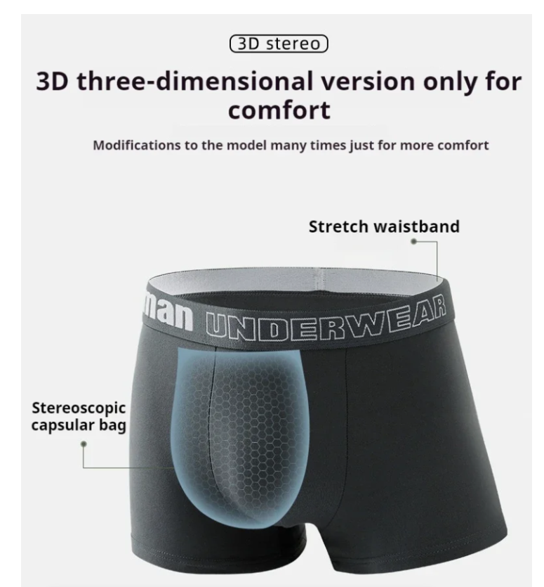 Men's Sexy Underwear Boxers Mens Short Soft Comfortable Breathable