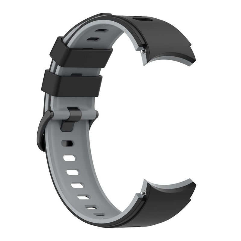 Two-color Silicone Strap Watch Band Compatible with Samsung Galaxy Watch 6