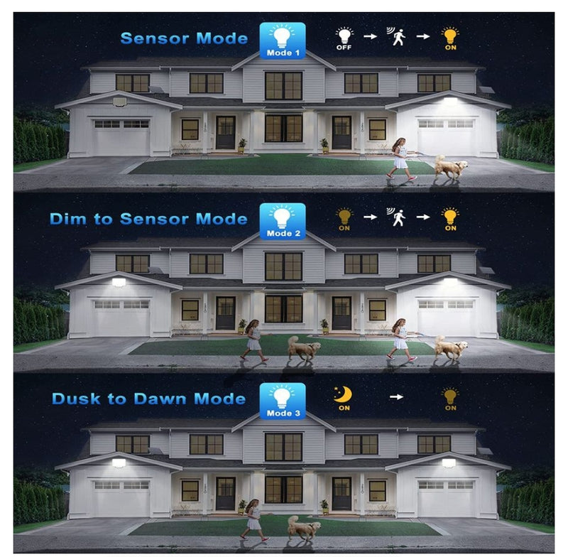 LED Solar Lights 228 Outdoor PIR Motion Sensor Wall Lamp Street Light
