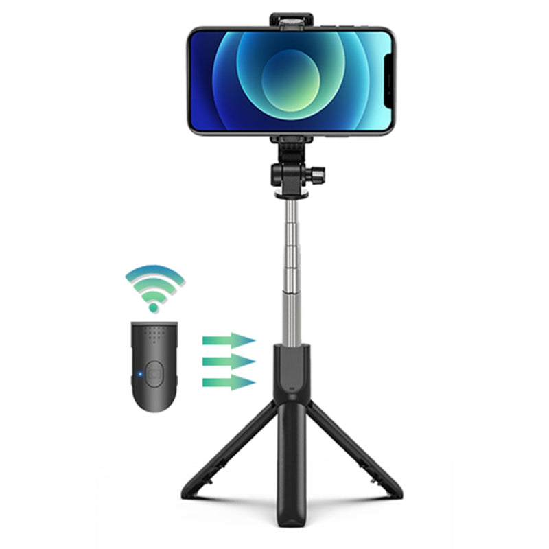R1 Extendable Selfie Stick & Tripod with 360 Rotation and Bluetooth Remote