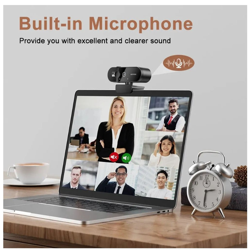 4K Webcam Mini Camera 2K Full HD Webcam with Microphone 30fps USB Web Cam