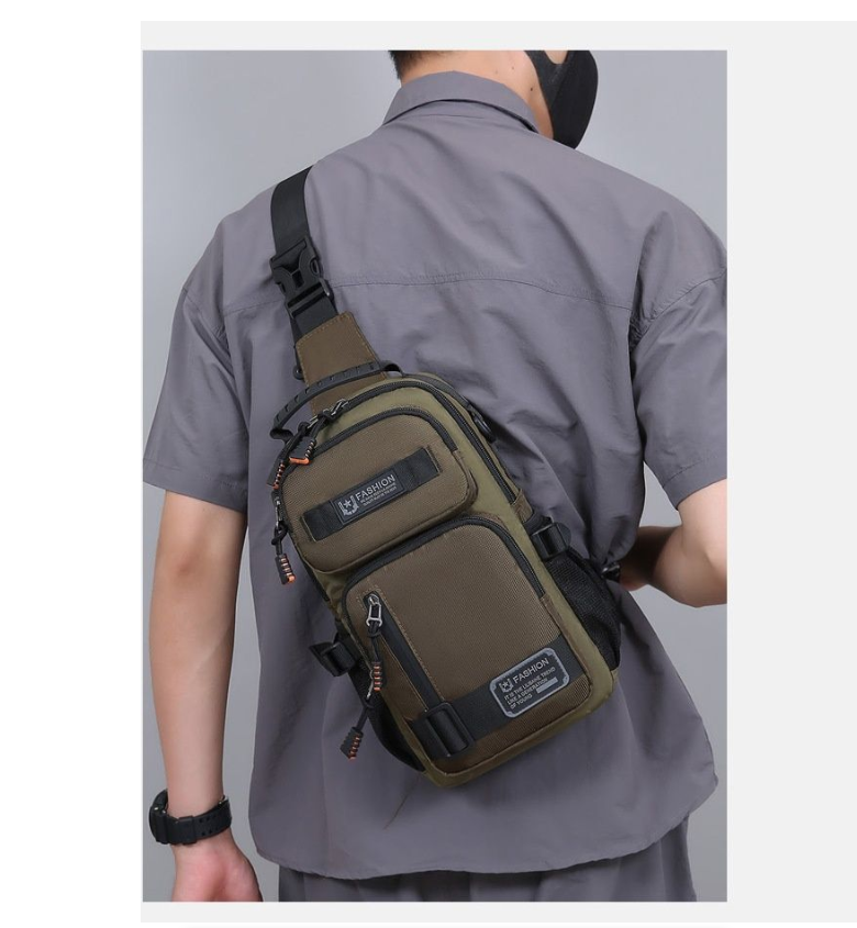 Large Capacity Chest Bag Versatile Multi-Functional Shoulder Crossbody