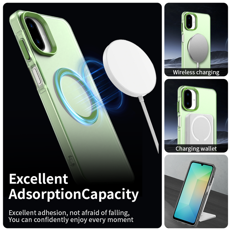 Phone Case for Samsung Galaxy A07 5G, Compatible with Magsafe,Shockproof Magnetic Case Cover