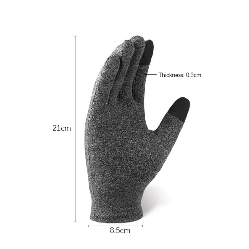 Arthritis Gloves Full Hand Pain Relief Gloves Touchscreen Gloves-Size L