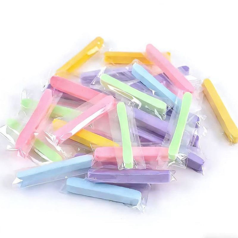100Pcs Compressed Facial Sponges | Mixed Color Cleansing & Makeup Remover Pads