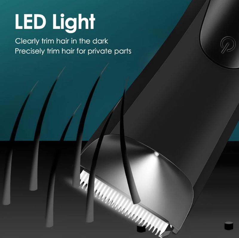 Hair Cutting Machine Beard Trimmer Electric Shaver for Men Intimate Areas