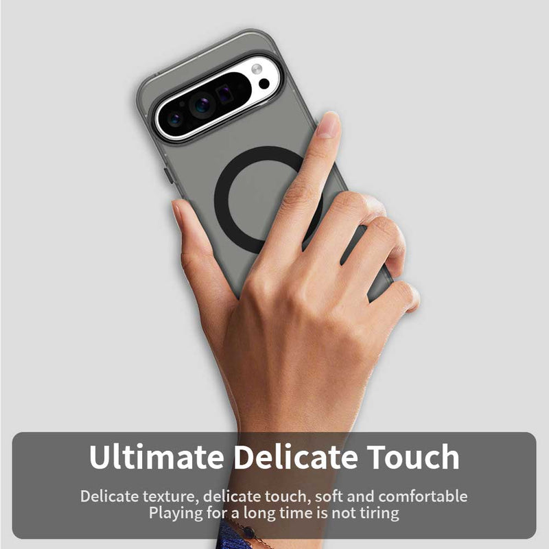 Phone Case for Google Pixel 9 Pro XL, Compatible with Magsafe, Shockproof Magnetic Case Cover