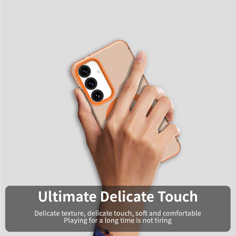 Phone Case for Samsung Galaxy S24, Compatible with Magsafe,Shockproof Magnetic Case Cover