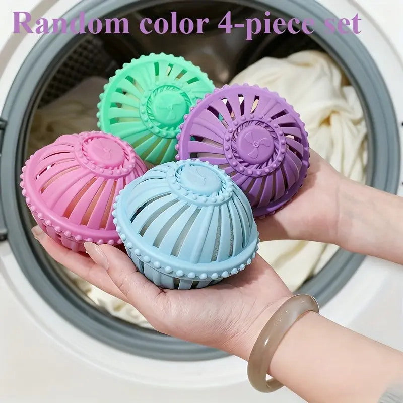 Laundry Balls & 4Piece Filter Sponges, Anti-Tangle Washer Tools