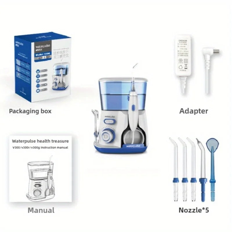 Waterpulse V300G Oral Irrigator 5pcs