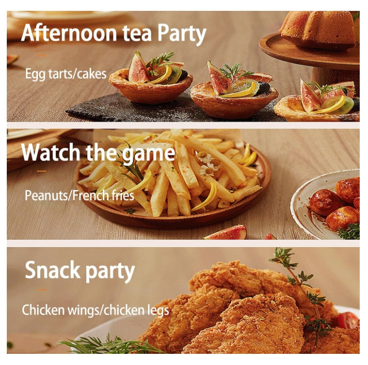 Air Fryer, Electric Oven Fryer Multifunctional Cooker 6.5L with Touch Recipes