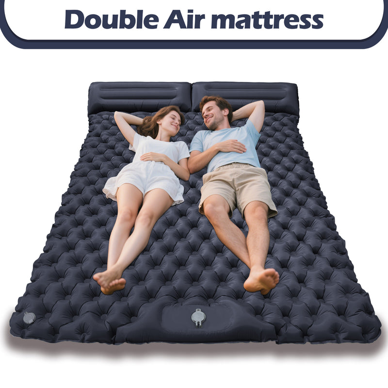Outdoor Extra Wide Sleeping Pad Mat Ultralight Folding Bed Car Travel Mat