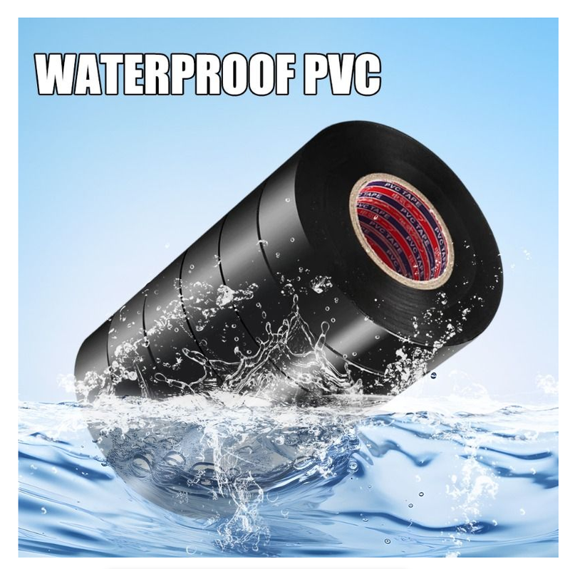 Black Flame Retardant Electrical Insulating Plastic Tape Waterproof Tape