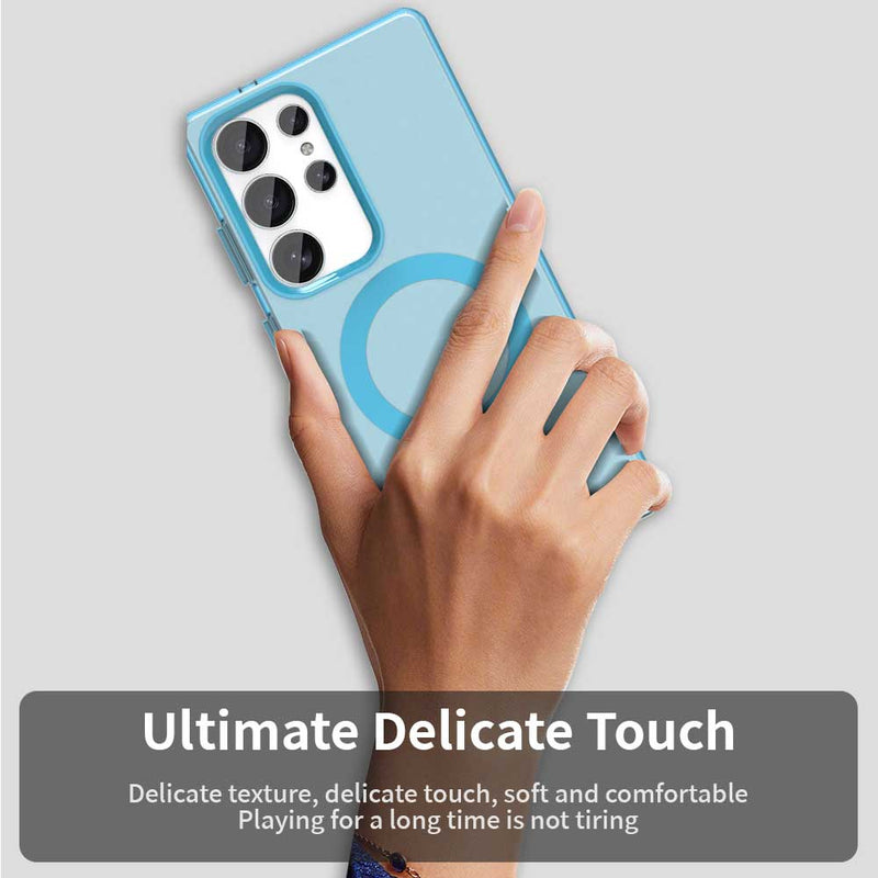 Phone Case for Samsung Galaxy S25 Ultra, Compatible with Magsafe,Shockproof Magnetic Case Cover