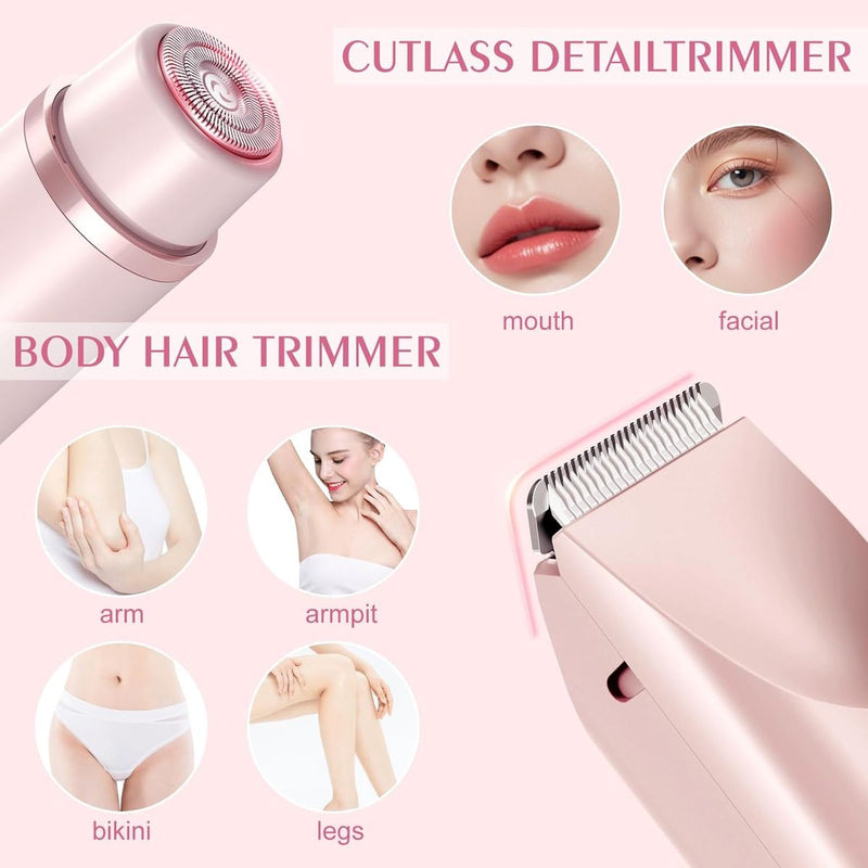 Bikini Body Hair Trimmer for Woman Facial Epilator Hair Remover