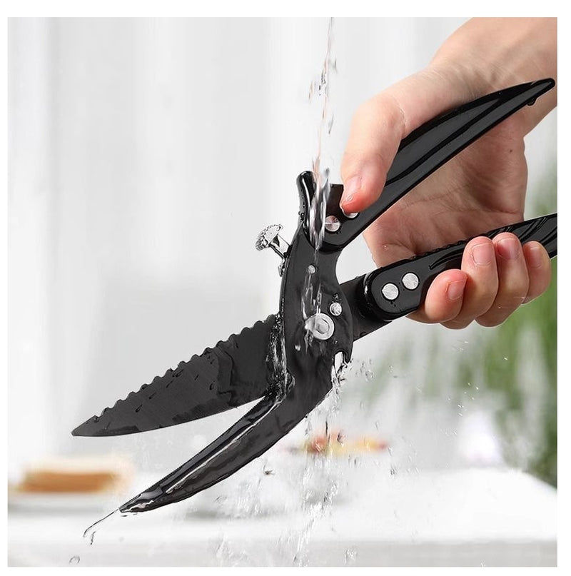 Kitchen Scissors Shears Titanium Stainless Steel Strong Chicken Bone Shears