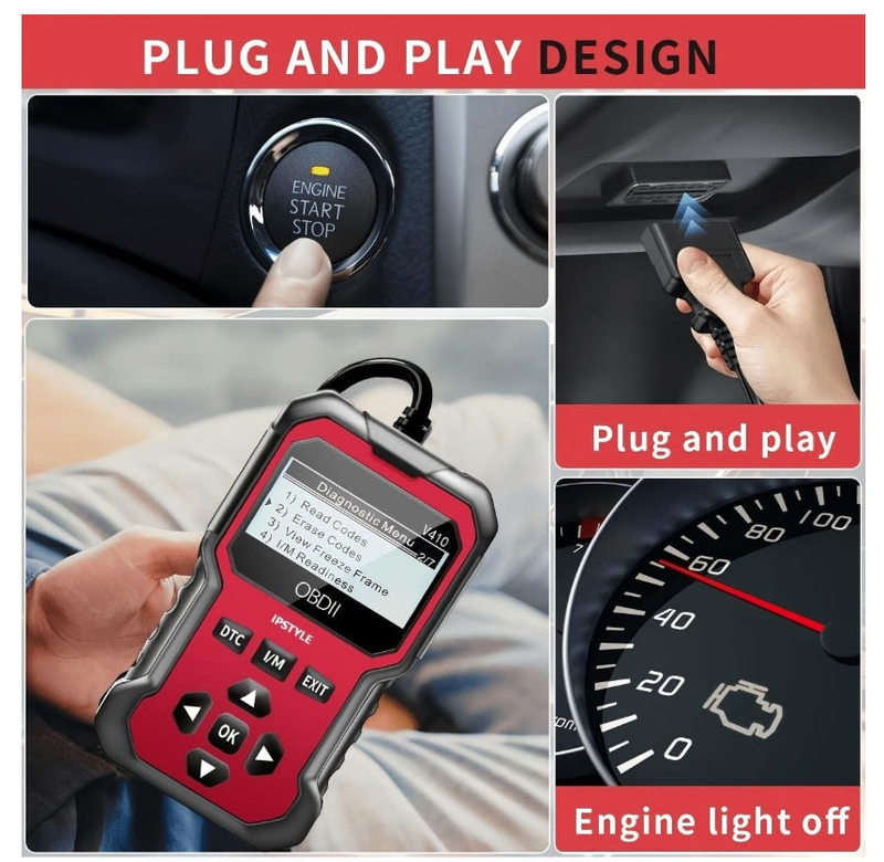 Car Obd2 Scanner Diagnostic Tool Code Reader Engine Fault Code Reader Scan