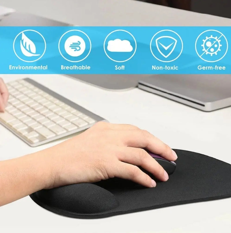 Mouse Pad PC Laptop Home Office Mat Wrist Support Mouse Pad Wrist Rest