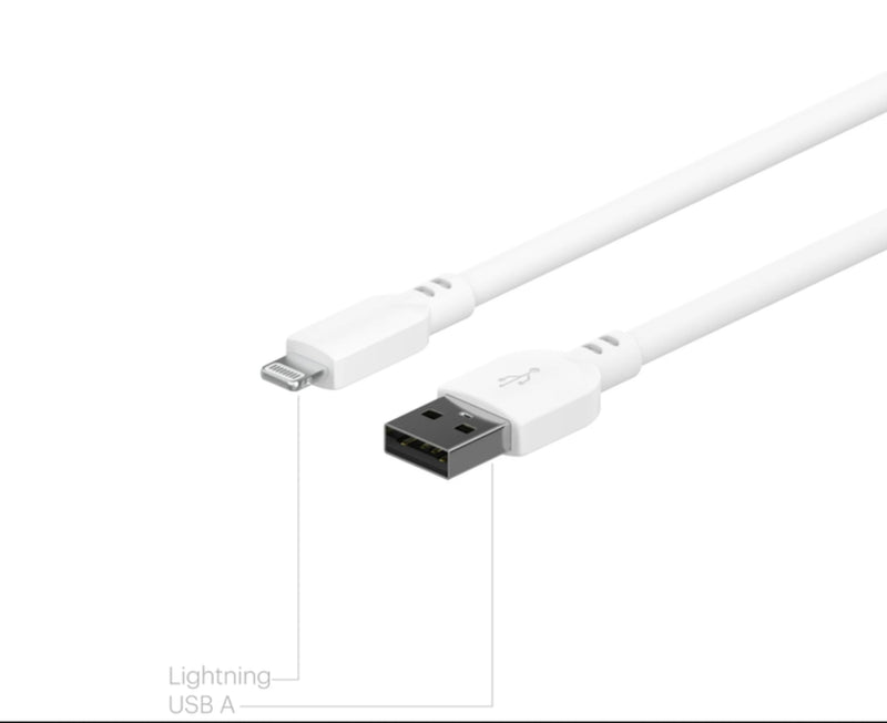 Lightning to USB Cable Charging Cable Compatible with iPhone and iPad