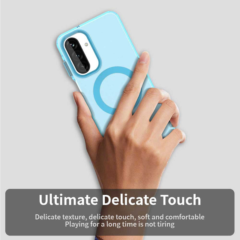 Phone Case for Samsung Galaxy A17, Compatible with Magsafe,Shockproof Magnetic Case Cover
