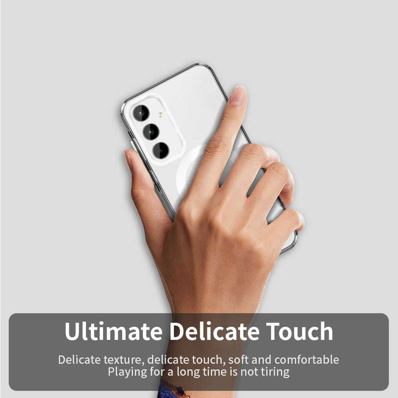 Phone Case for Samsung Galaxy A55 5G, Compatible with Magsafe,Shockproof Magnetic Case Cover
