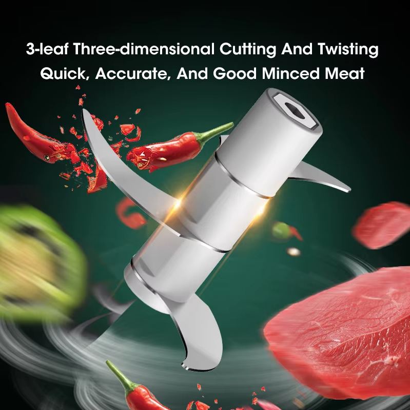 IPSTYLE 250ml Garlic Masher Crusher Electric Kitchen Food Chopper