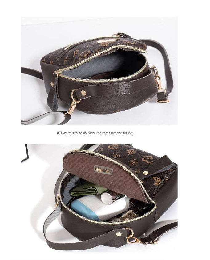 Woman Fashion Mini Backpack - Handbag