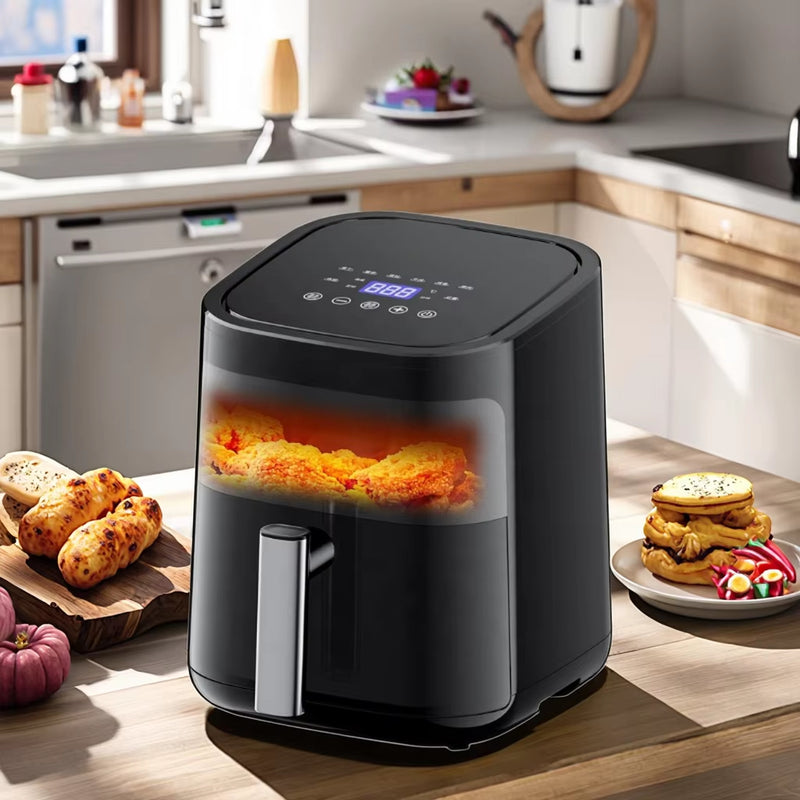 6L Air Fryer Large Capacity Modern Smart Cooking Machine Electric