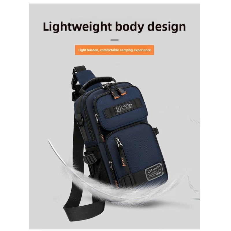 Large Capacity Chest Bag Versatile Multi-Functional Shoulder Crossbody
