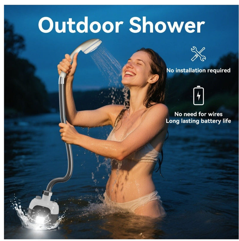 Outdoor Bathing ShowerCamping Site Dormitory Household Pet Watering Booster