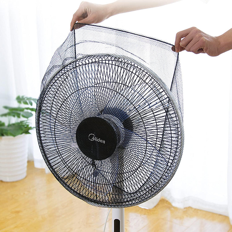5Piece Washable Fan Safety Covers, Finger Protection Dust Nets For Home Fans