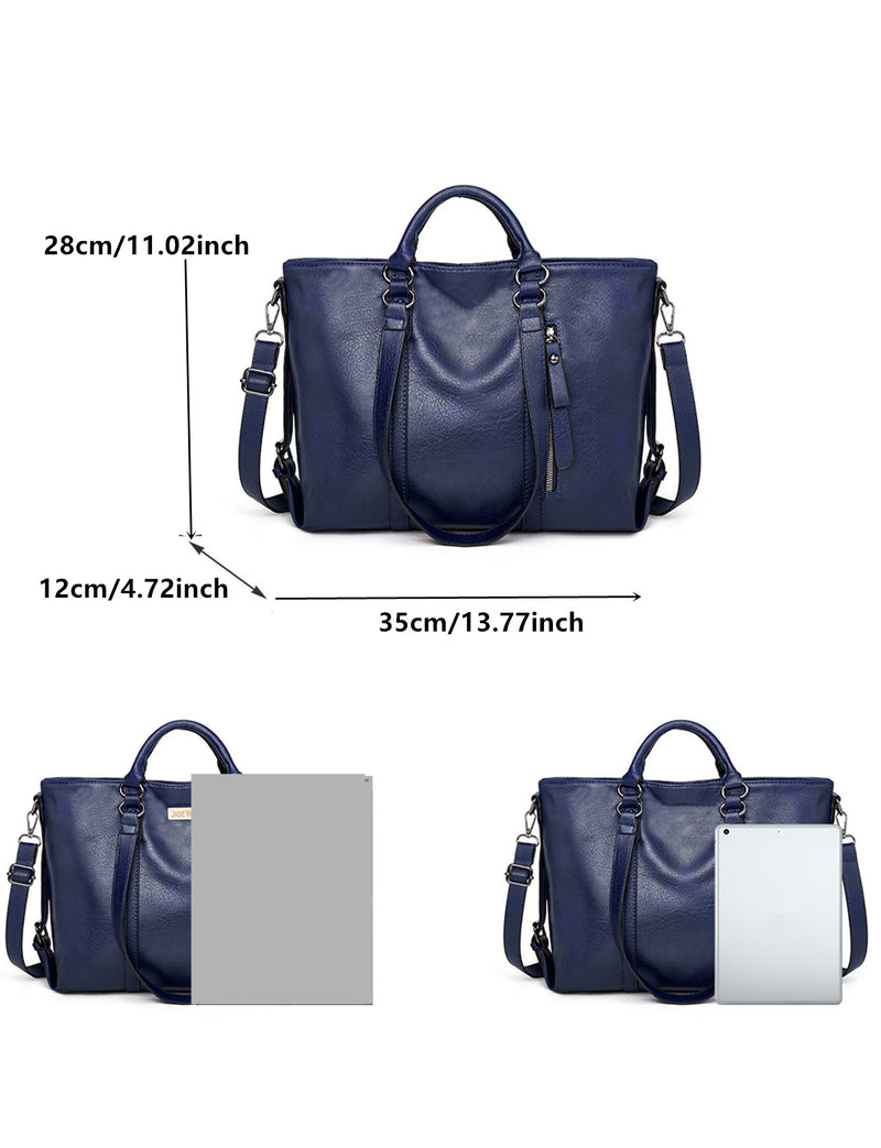 Women's Vintage Soft Leather Crossbody Handbag