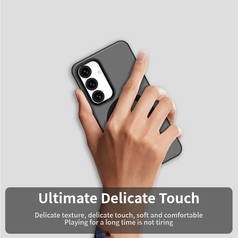 Phone Case for Samsung Galaxy S25, Compatible with Magsafe,Shockproof Magnetic Case Cover