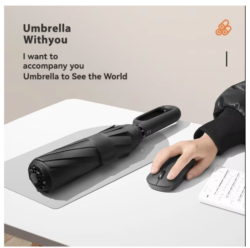 Automatic Umbrella Extra Large Folding Strong Sunshade