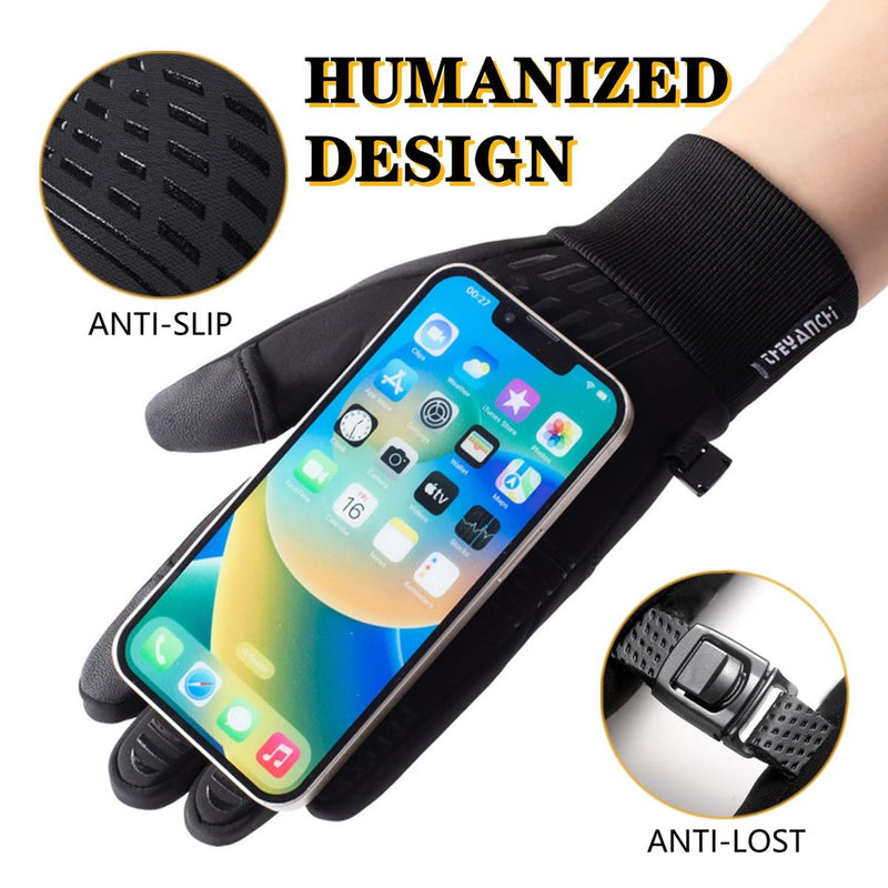 Winter Gloves Cycling Gloves Anti-Slip Touch Screen Windproof Windproof
