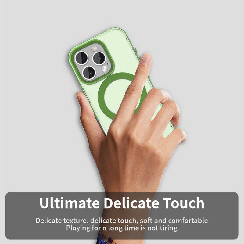 Phone Case for iPhone 16 Pro, Compatible with Magsafe,Shockproof Magnetic Case Cover