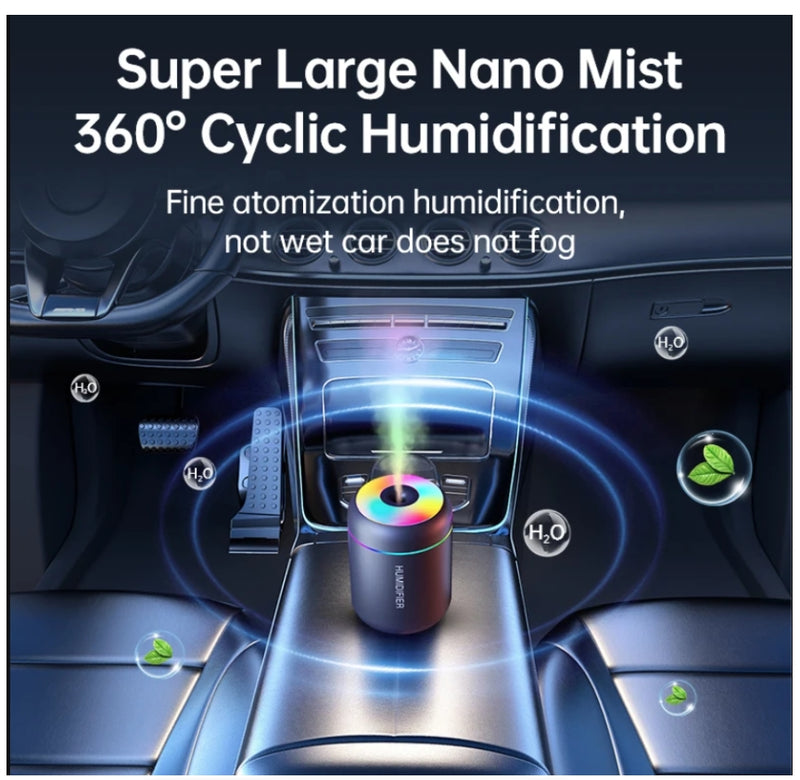 IPSTYLE 180ML Mini Air Humidifier USB Electric Aroma Diffuser Essential