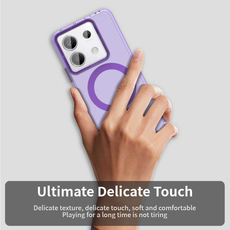 Phone Case for Xiaomi Redmi Note 13 Pro 5G, Compatible with Magsafe,Shockproof Magnetic Case Cover