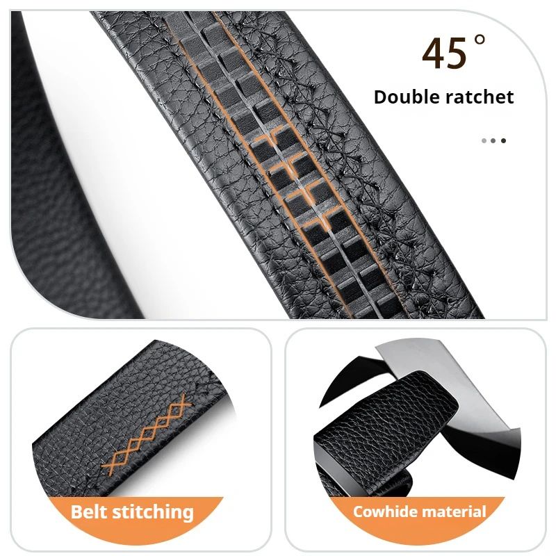Man Business BeltFashion Men Automatic Buckle Belt