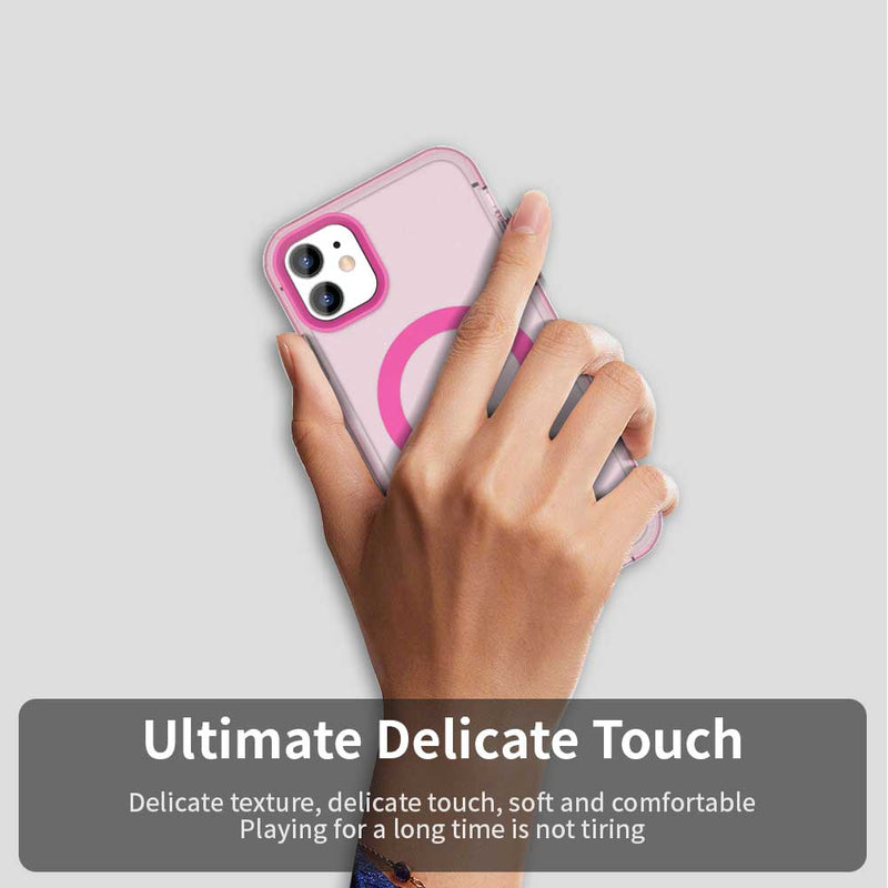 Phone Case for iPhone 11, Compatible with Magsafe, Shockproof Magnetic Case Cover