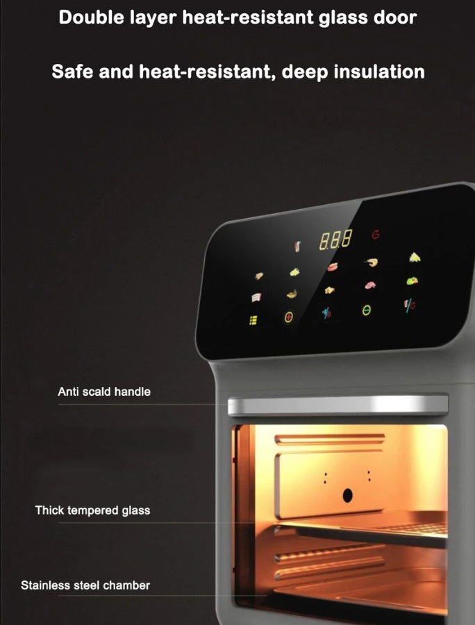 9L Air Oven Frying Oven Large Capacity Visual Window