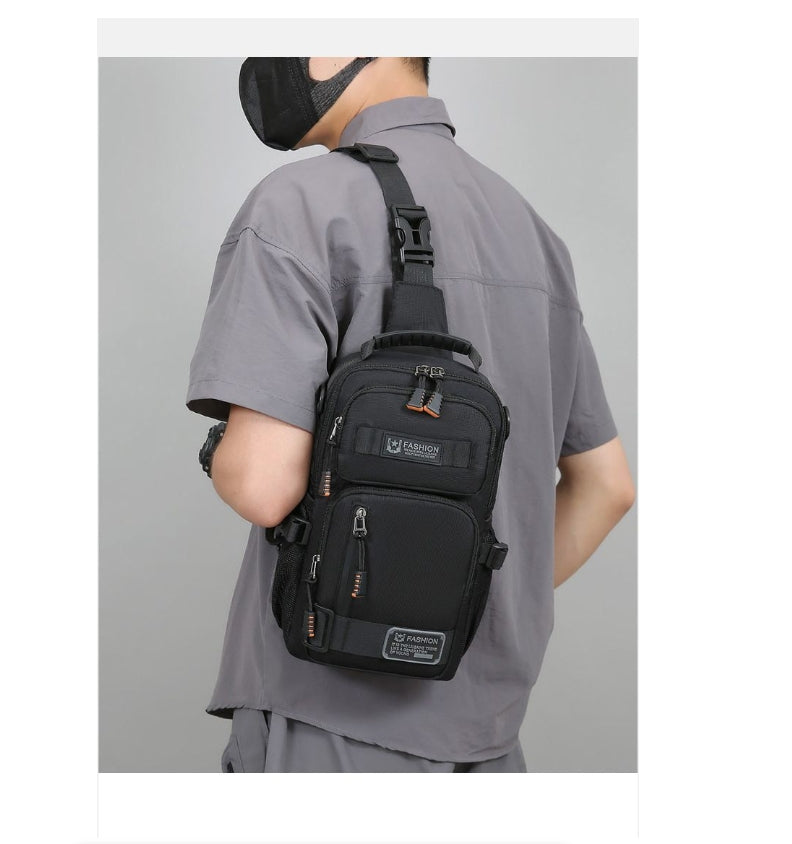 Large Capacity Chest Bag Versatile Multi-Functional Shoulder Crossbody